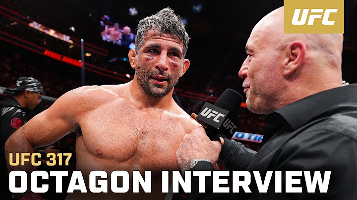 Beneil Dariush Octagon Interview | UFC 317