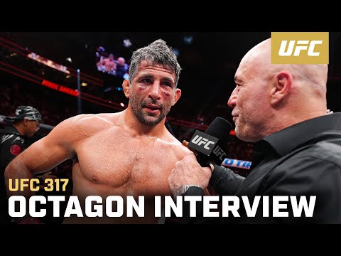 Beneil Dariush Octagon Interview | UFC 317
