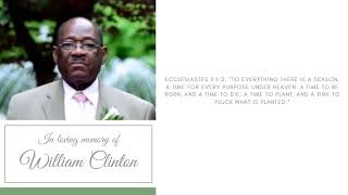 Eulogy Tribute for William Clinton