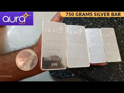 لنتحقق من نقاء عملة أورا الذهبية الفضية ٧٥٠ غرام ا اختبار الفضة الحقيقية