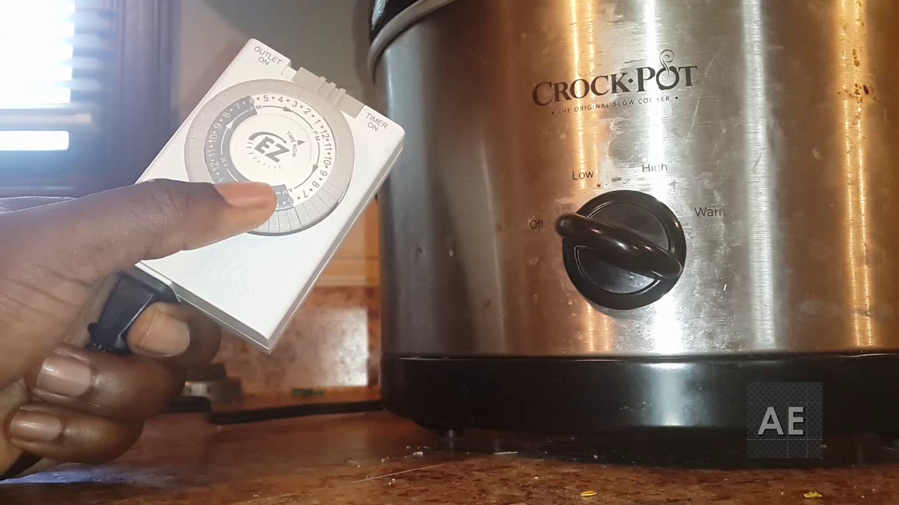 Make Your Crockpot Smarter with a Timer, Automate Crockpot 