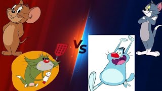 Mugen Battle #2789: Jerry Mouse Z \& Jack The Cat vs Tom Cat Z \& Oggy