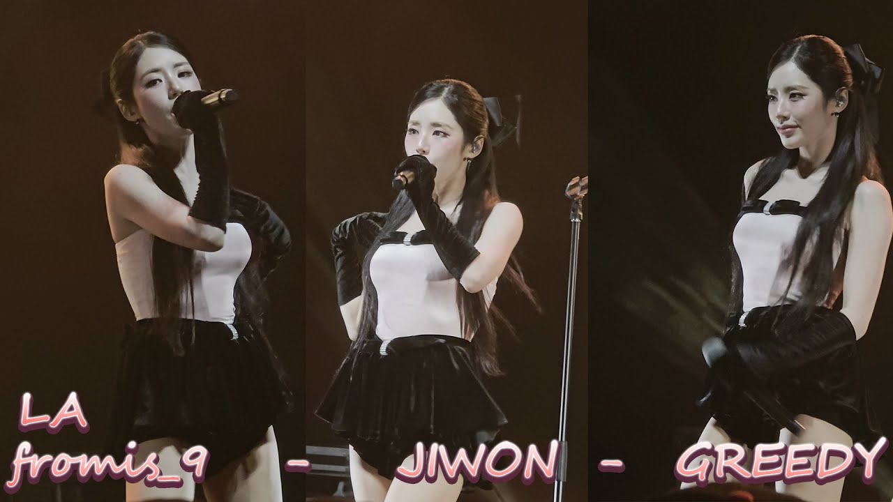 fromis_9 - Jiwon Greedy @ LA Orpheum Theatre 250904