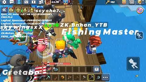 New event Fishing master free sword effect (Blockman Go)