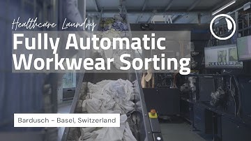 Automatic Garment Sorting • Inwatec at Bardusch in Basel