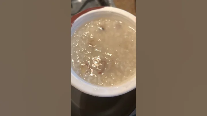 Rice Porridge🍲 with Abalone🦪 is the go-to meal for nourishment and comfort to your soul😌.
