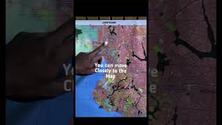 Map of Lagos Island, Nigeria