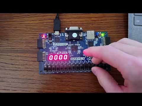 fpga binary counter