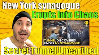 New York synagogue erupts into chaos as secret tunnel unearthed.👉secret tunnels in New York