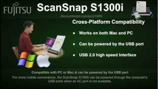 Fujitsu ScanSnap s1300i Video Review and Best Price on Fujitsu ScanSnap s1300i