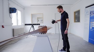 Precise reverse engineering thanks to accurate scan data