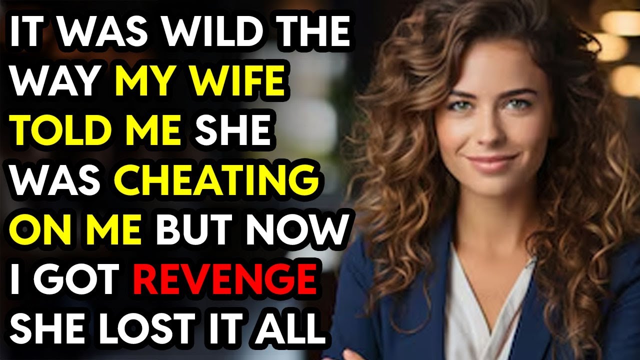 It Was Wild The Way My Wife Told Me She Was Cheating On Me but Now I ...