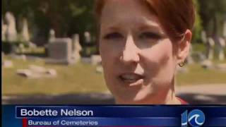 Historic Norfolk cemeteries decorated