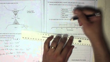 Edexcel GCSE Paper 1 November 2012 Question 19 - Box Plots Box & Whisker