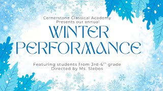CCA Winter Performance | Kindergarten - 6th Grade