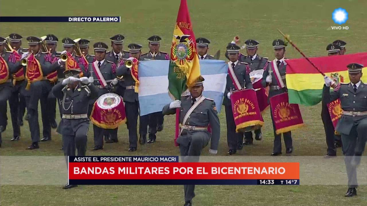 TV Pública Noticias - Bandas militares en el Campo Argentino de Polo