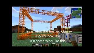How To Build A Quarry In Tekkit Quick In Under 3 Minutes