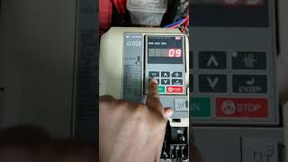 Remove BB(Baseblock) Alarm in Yaskawa A1000