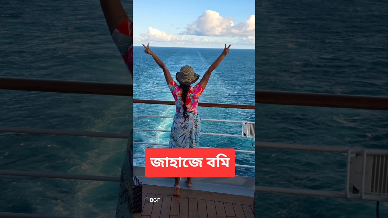 জাহাজে বমি আটকানোর উপায় | Sea sickness while cruising #australia #bengalivlog