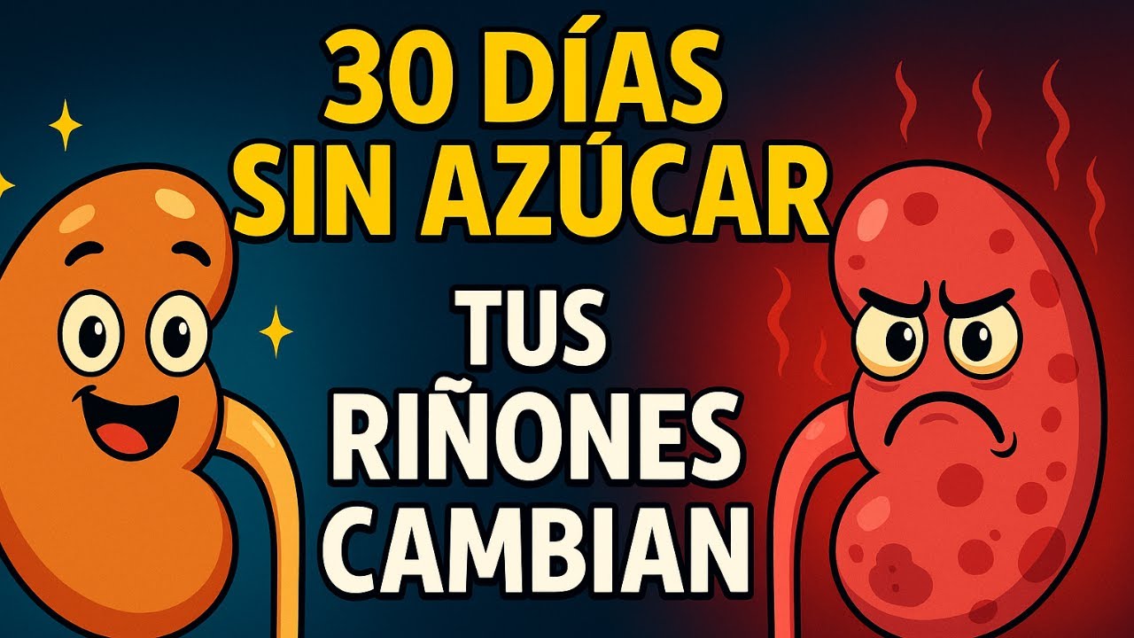 30 DÍAS SIN AZÚCAR: Esto Le Ocurre a Tus Riñones (Según la Ciencia)