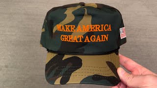 Donald Trump Make America Great Again Camo Hat