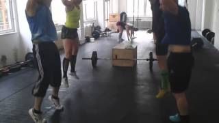 Synchro burpees