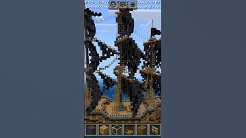 #pirate ship in Minecraft# #pirates of the caribbean##pirate world##naitik_gamerz1111