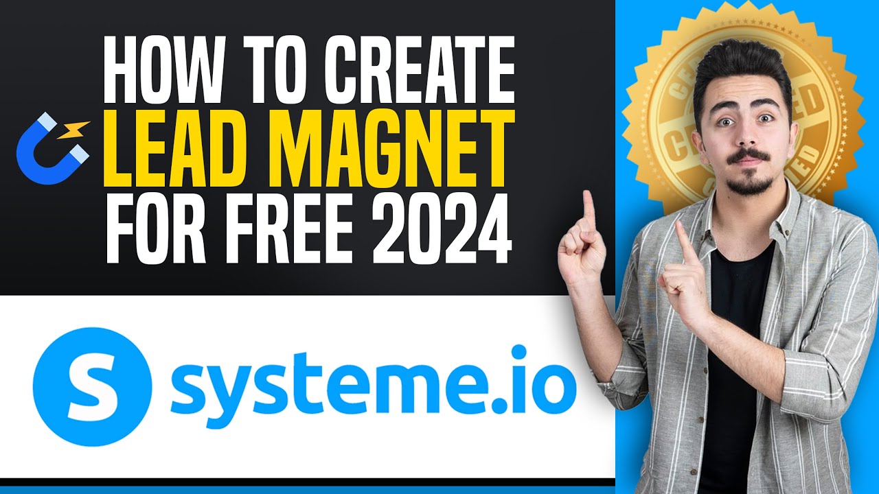 How to Create a Lead Magnet for Free 2024 (Fast and Easy) - YouTube