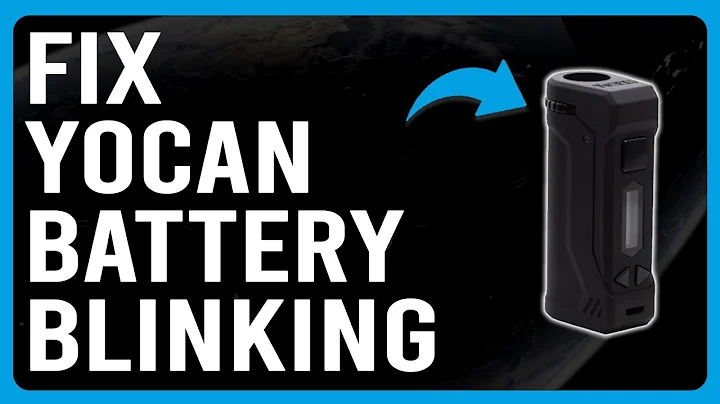 How To Fix Yocan Battery Blinking (How To Solve Yocan Batter Blinking Issue - Detailed Troubleshoot)