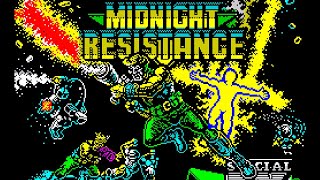 Midnight Resistance ZX Spectrum Прохождение ностальжи 90-х