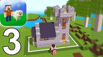 CubeCrafter - Craft & Mine Gameplay Walkthrough Part 3 (iOS Android)