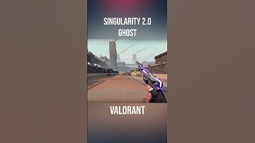 Singularity 2.0 Ghost. #valorantnewbundle #valorantshorts #singularity #valorantlive #viralshort