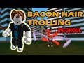 BACON HAIR TROLLING!! | Ro-Ghoul