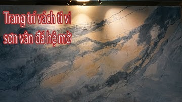 sơn giả đá/ cẩm thạch, vasari/ vách tivi