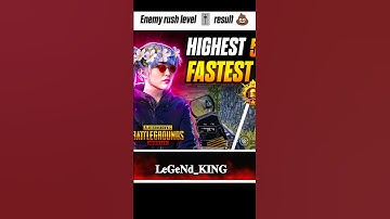 Enemy rush level 🎚️ but result 💩#pubgmobile #shorts