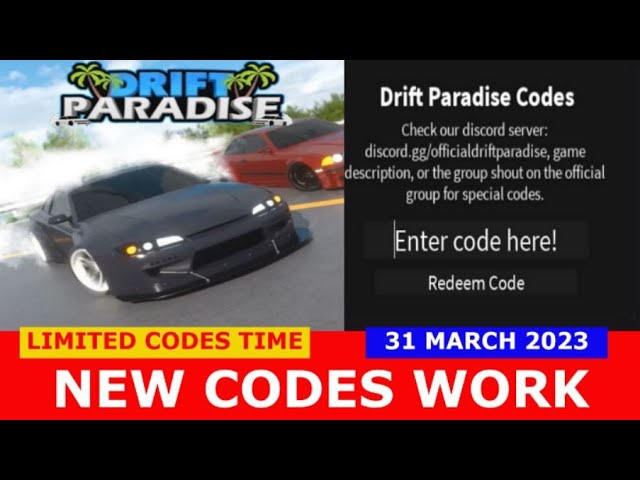 Drift Paradise - Roblox