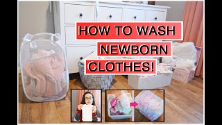 HOW I WASHED MY NEWBORN CLOTHES BEFORE BIRTH | PREPARING FOR BABY | Wash baby clothes before use screenshot 1