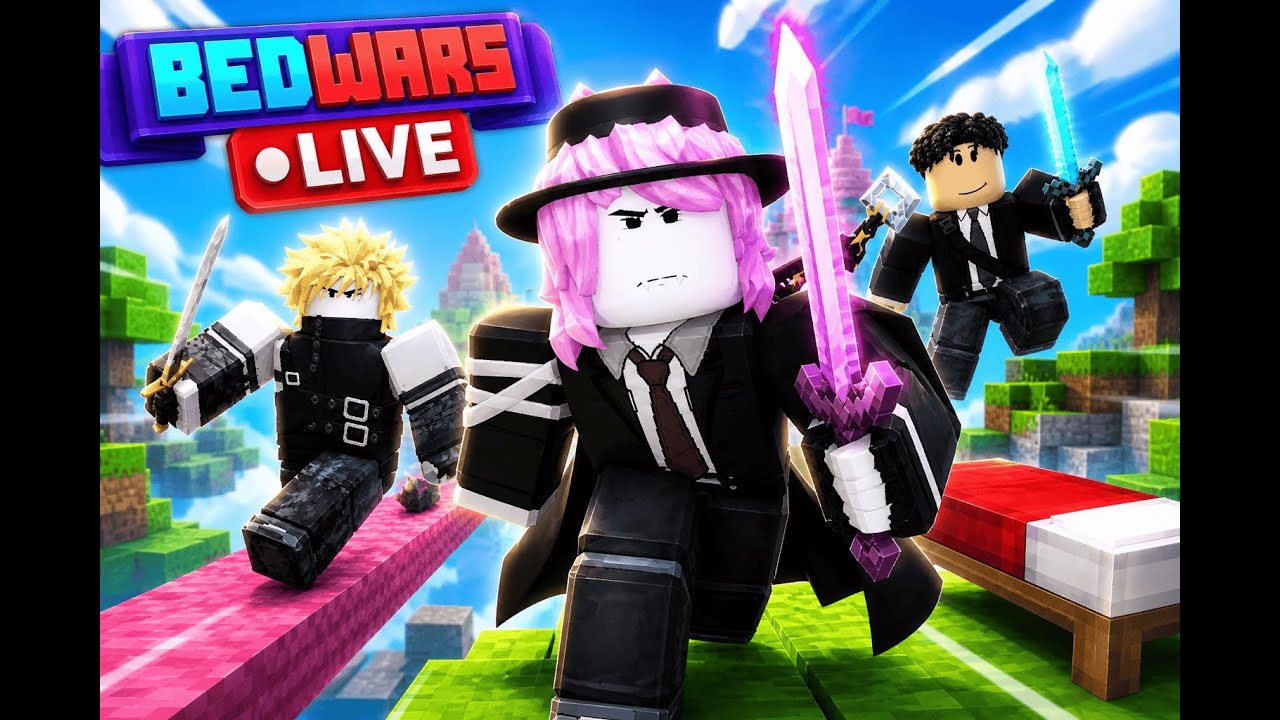 Ibedless 🔴PLAYING BEDWARS! - YouTube