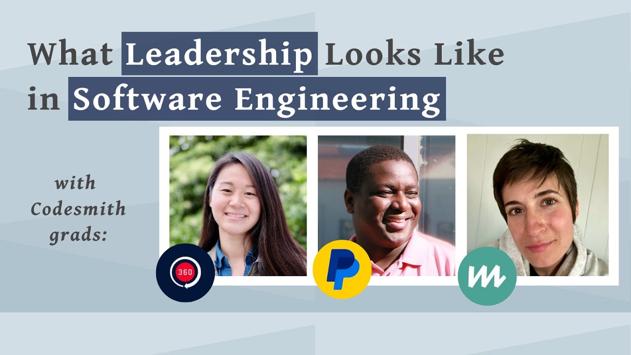 What Leadership Looks Like in Software Engineering - YouTube
