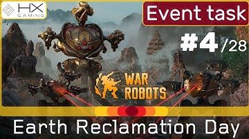 War Robots - How to solve Event task #4 "Reclamation Day Tournament (4/28)" - SHORT
