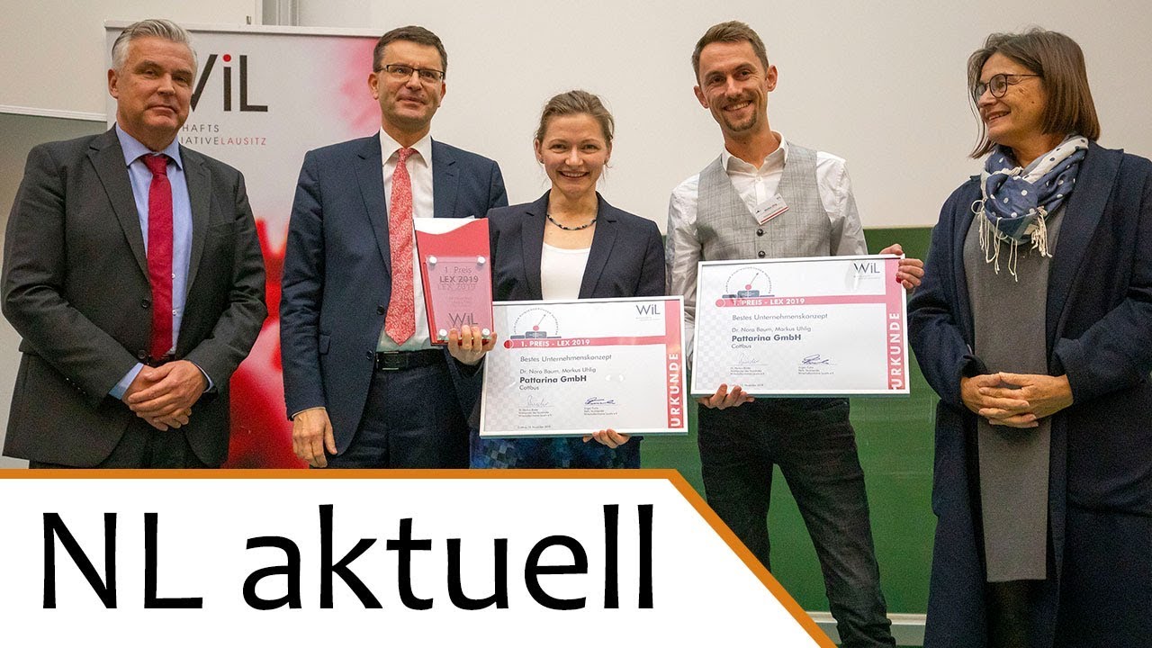 LEX 2019 | Pattarina gewinnt 1. Preis beim Lausitzer Existenzgründerwettbewerb LEX 2019 | Pattarina gewinnt 1. Preis beim Lausitzer Existenzgründerwettbewerb