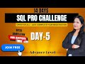 Day 5- 14 Days SQL-PRO CHALLENGE| Online Food Delivery #sqlchallenge #sqltutorial #datapencil