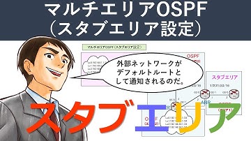 Cisco Packet Tracer：マルチエリアOSPF（スタブエリア設定）