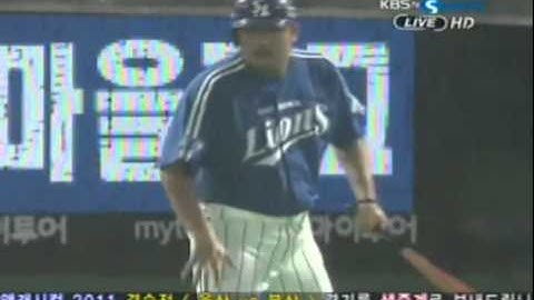 삼성 모상기 선수의 양신 빙의.