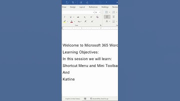 Microsoft 365 Word Proof Read #shorts