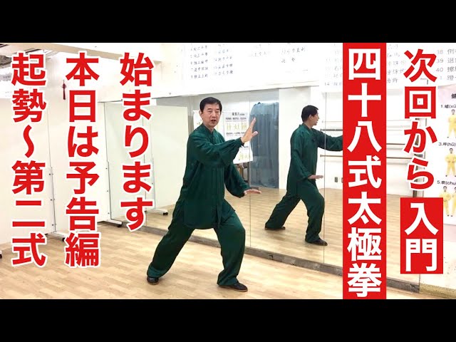Beginner] 48 Tai Chi Postures - YouTube
