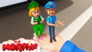Morphle - My Big Red Bus And Shrinking Town | Learning Videos For Kids | Education Show For Toddlers