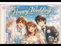 happy wedding(歌詞あり)