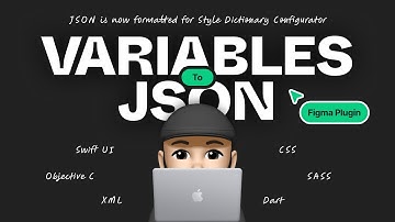 Variables to JSON- Free Figma Plugin generate formatted code with Style Dictionary Configurator