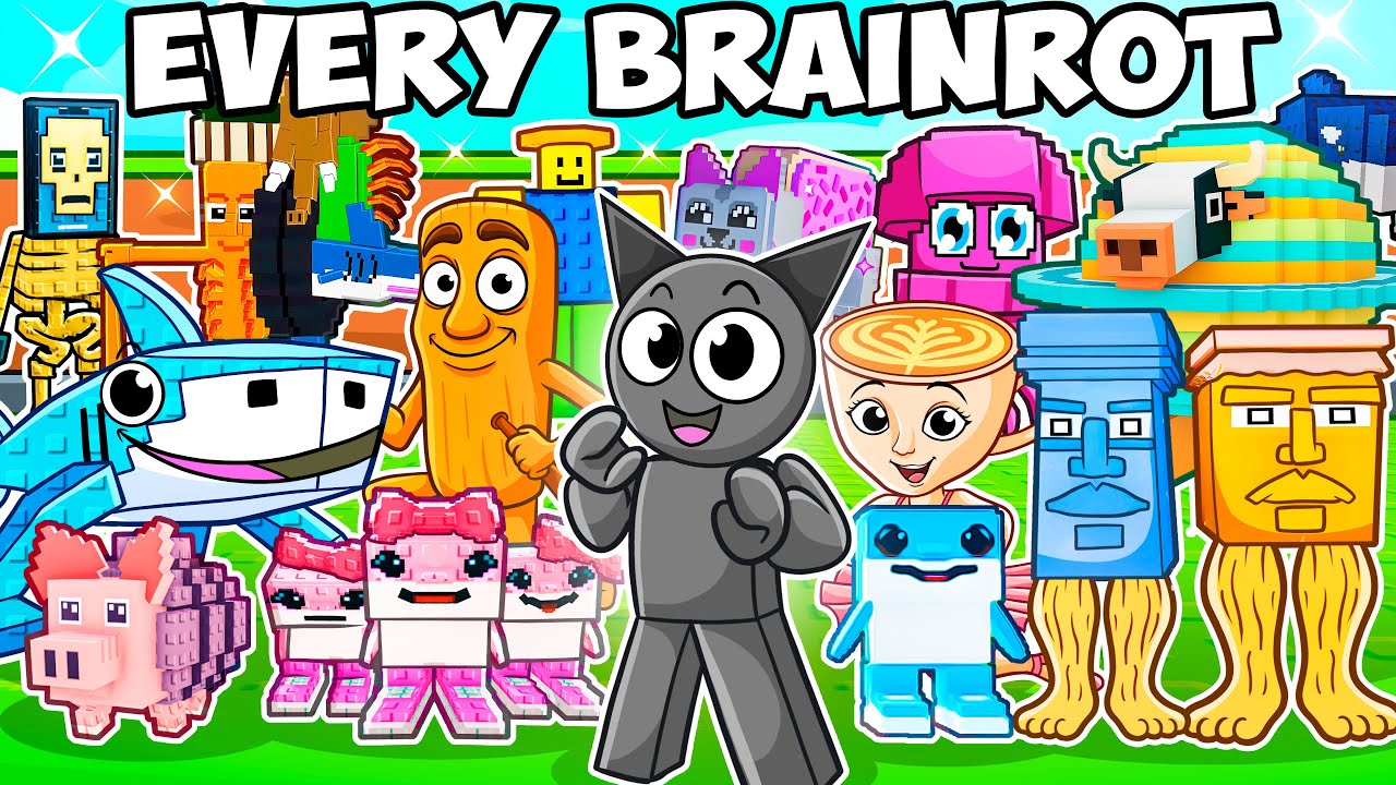 I STOLE EVERY BRAINROT in Roblox Steal a Brainrot! - YouTube